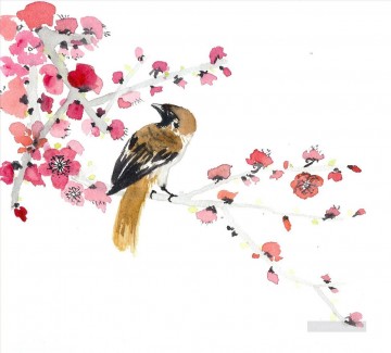 watercolor bird Oil Paintings